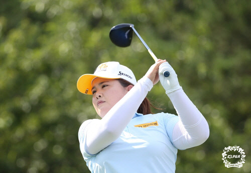 티샷하는 박인비[KLPGA 제공]